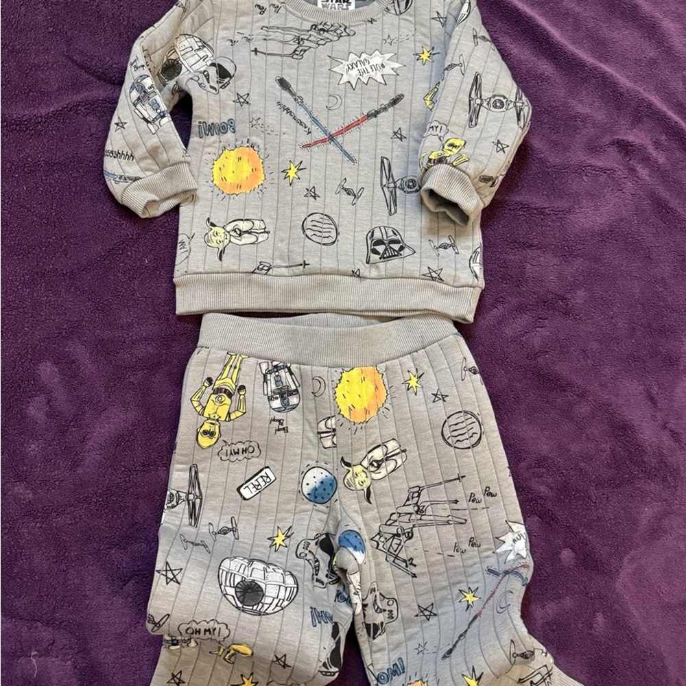 Star Wars Quilted sweater set